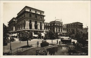 PC EGYPT, CAIRO, CONTINENTAL HOTEL, Vintage REAL PHOTO Postcard (b39514)