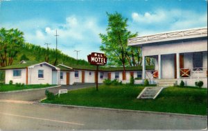 B & L Motel, Hwy 231 Oneonta AL Vintage Postcard H51