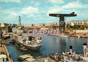 Modern Postcard Brest Penfeld Joan of Arc Boat