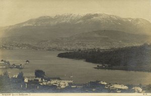 australia, TAS, HOBART, View from Bellerive (1910) R.C. Harvey RPPC Postcard