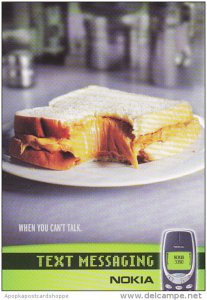 Advertising Nokia Wireless Telephone Text Messaging
