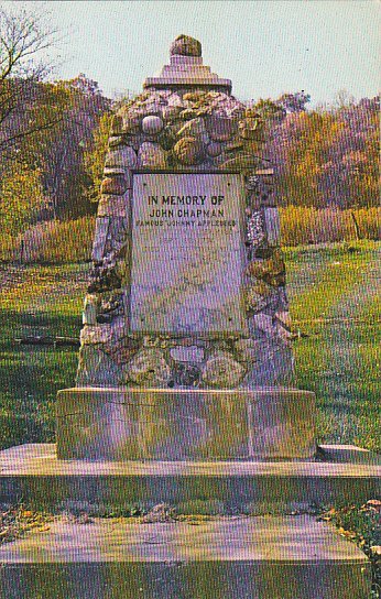 John Chapman Memorial Johnny Appleseed Dexter City Ohio