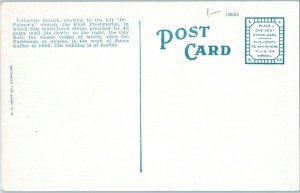 Lafayette Square New Orleans Louisiana Postcard