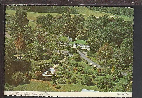 Manor House Tanglewood Park Winston Salem,NC  Postcard BIN 