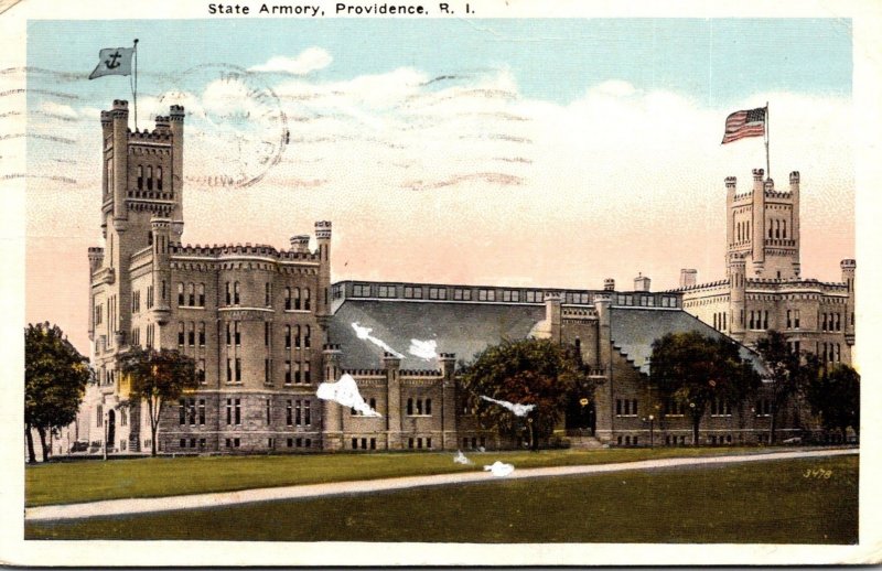 Rhode Island Providence State Armory 1922