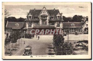 Old Postcard La Baule Train