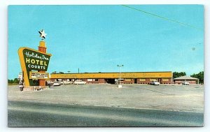 MEMPHIS, TN Tennessee ~ HOLIDAY INN NORTH 1961 Roadside Postcard