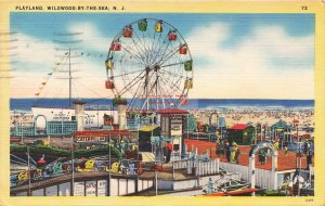 NJ, Wildwood by the Sea, New Jersey, Playland Amusement Park, Ferris Wheel
