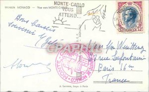 Modern Postcard Monaco Monte Carlo View to