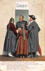 BR42076 Blider aus dem Volksleben des schwarzwald s folklore costume Cas germany