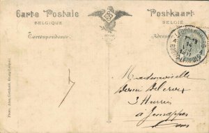 Military Deuxieme jour de Marche Manoeuvres WW1 Postcard 07.76