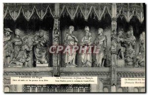 Old Postcard The Presentation of Jesus at the Temple Saint Chartres