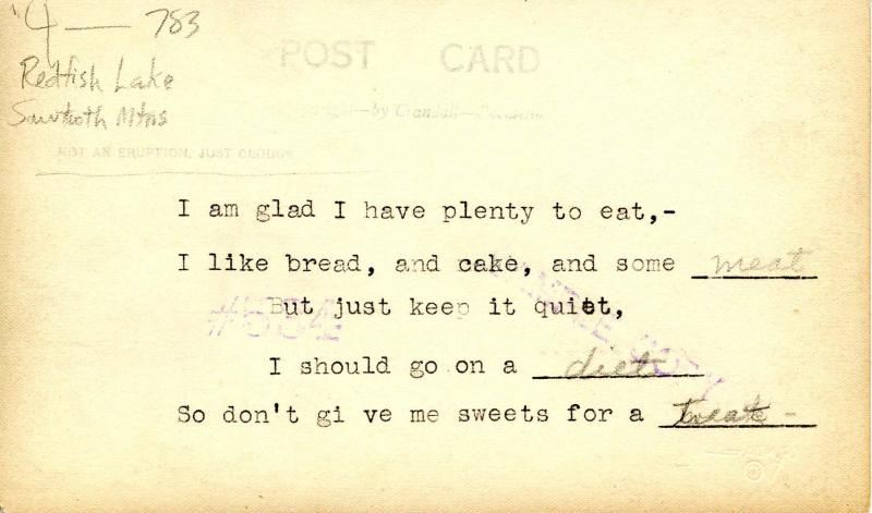 ID - Redfish Lake, Sawtooth Mountains