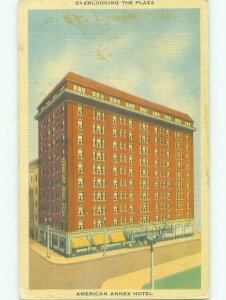 Linen AMERICAN ANNEX HOTEL St. Louis Missouri MO HQ3301