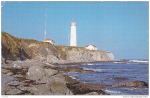 Lighthouse of Cap Desrosiers North Gaspesia, Quebec, 1980s PU