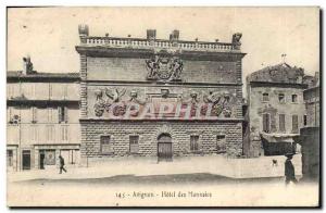 Old Postcard Avignon Hotel Mint
