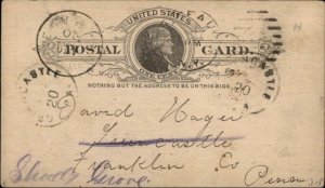 Buffalo NY Weeks Scale Works Illustrated Postal Card c1900 Postal Card jrf