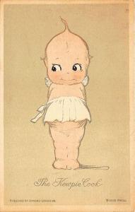 Rare Rose O'Neil The Kewpie Cook Kewpie Postcard