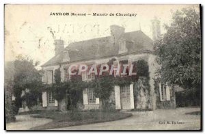 Postcard Old Manor Javron Chevregny
