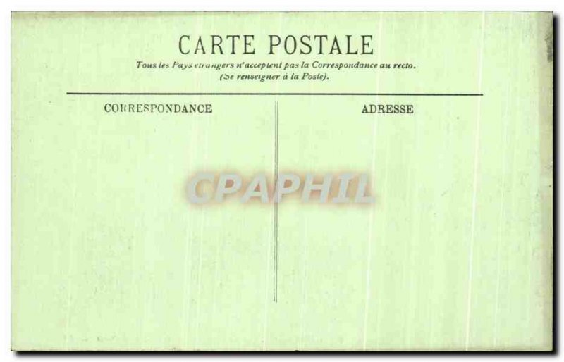 Old Postcard Chaumont The Facade South West Chateau