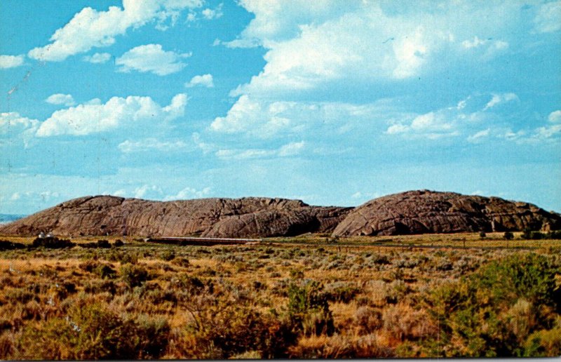 Wyoming Independence Rock Between Casper and Rawlins