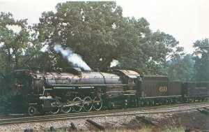 Southern Railways Locomotive  Number 610, Lima Locomotive Postcard Unused