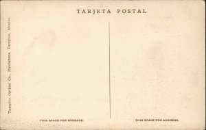 Tampico Mexico MX Estatua Juarez Plaza Juarez Vintage Postcard