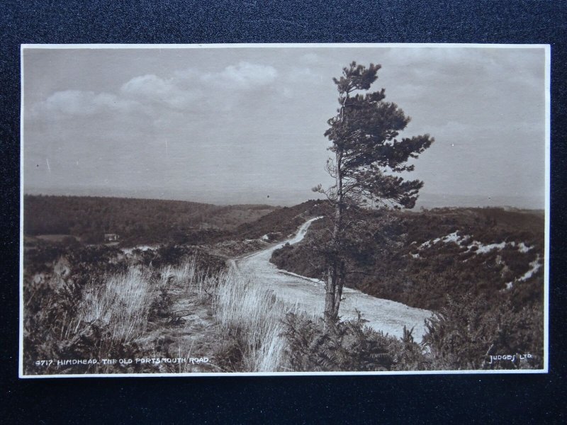 Surrey Collection 4 x HINDHEAD Views c1917 RP Postcards by Judges