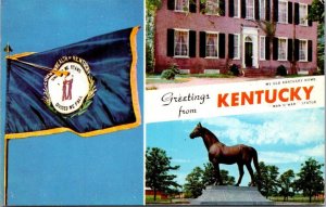 Greetings From Kentucky Florida Split View