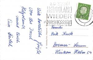 BG32281 helgoland    germany  CPSM 14x9cm