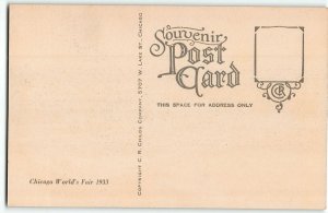 Wrigley, Tribune and Medinah Buildings, Chicago - 1933 World Fair Postcard