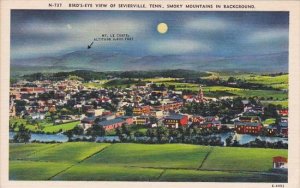 Tennesse Sevierville Bird's Eye View Of Sevierville Smoky Mountains In B...