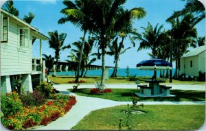 Postcard FL Key West Pigeon Key Seven Mile Bridge Overseas Highway 1960s K16