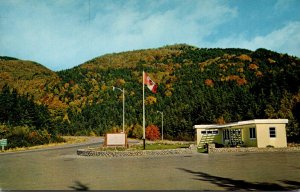 Canada Nova Scotia Cape Breton Entrance To Cape Breton Highlands National Park