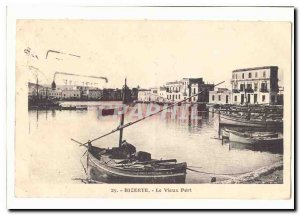 Tunisia Bizerte Old Postcard The old port