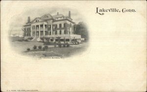 Lakeville CT Taconic School c1905 Postcard