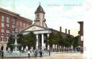 Court House, Chambersburg - Pennsylvania PA  