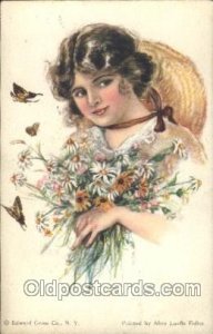 Alice Luella Fidler (USA) Artist PostcardAmerican Girl No. 35