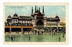 CA - Ocean Park. Bath House & Amusements ca 1921