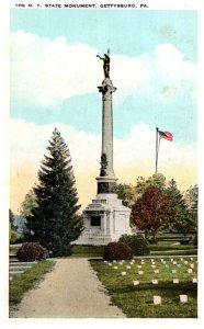 Pennsylvania Gettysburg New York State Monument