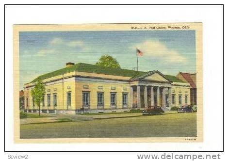 US Post Office, Warren, Ohio, 30-40s