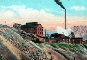 Vintage Pennsylvania Mine in Butte, Montana Postcard P10 