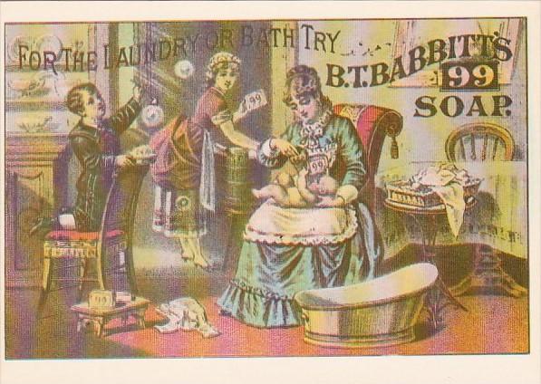 Advertising B T Babbitt's Soap