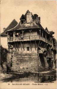 CPA SALIES-de-BÉARN Vieille Maison (412553)