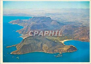 Modern Postcard Cape Town A Dramatic view of the back Table Mountain from the...