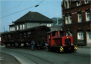 CPM AK Railway Scene with an Engine - Modern Card GERMANY (858483)