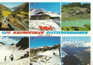 Austria Postcard - Views of Kaunertaler - Gletscherbahnen - Ref ZZ5578