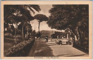 44388 vintage postcard - CATANZARO City - VILLA DAISY-