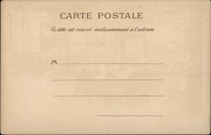 Montre Carlo Salle de Jeu Gambling Hall c1900 Postcard FINE LITHO