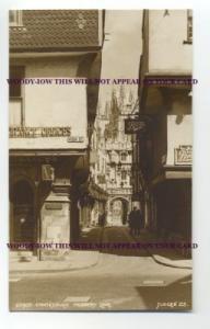 Ju635 - Mercery Lane , Canterbury , Kent , Judges postcar...